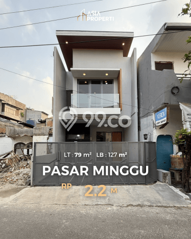 Jual Rumah Bagus Siap Huni LB 127m2 di Pasar Minggu, Jakarta Selatan Jual Rumah Bagus Siap Huni LB 127m2 di Pasar Minggu, Jakarta Selatan
