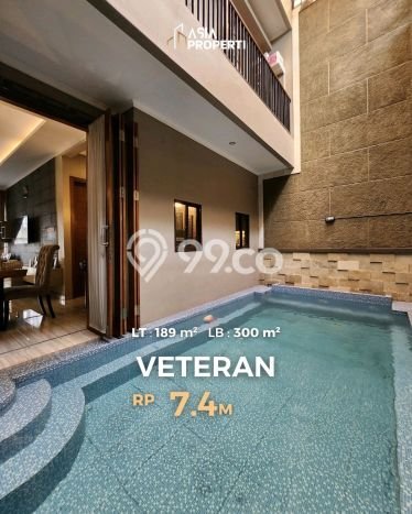 Rumah Elit Modern Tanpa Renovasi di Veteran Jakarta Selatan Rumah Elit Modern Tanpa Renovasi di Veteran Jakarta Selatan