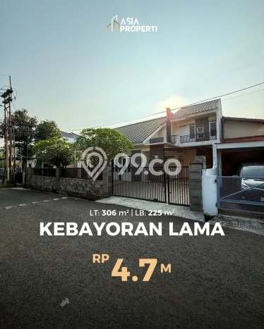 Siap Huni Rumah Mewah 4 Kamar di Kebayoran Lama Dekat ke Mana Saja Siap Huni Rumah Mewah 4 Kamar di Kebayoran Lama Dekat ke Mana Saja