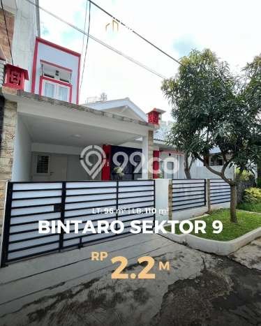 For Sale Hunian Rumah Terawat 3 KT di Sektor 9-Bintaro, Tangerang Selatan For Sale Hunian Rumah Terawat 3 KT di Sektor 9-Bintaro, Tangerang Selatan