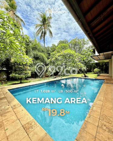 Ready to Use! Premium House LT 1028m2 Desain Elegan di Kemang Ready to Use! Premium House LT 1028m2 Desain Elegan di Kemang