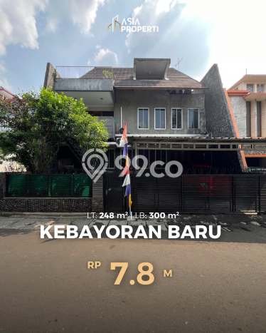 Hunian Eksklusif Dijual LT 248m2 di Kebayoran Baru, Jakarta Selatan Hunian Eksklusif Dijual LT 248m2 di Kebayoran Baru, Jakarta Selatan