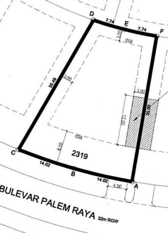Jual Tanah Kawasan , Luas 761m2m², Area Strategis Jual Tanah Kawasan , Luas 761m2m², Area Strategis
