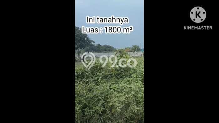 Tanah Kavling Dijual di Cukang Galih, Tangerang dengan Luas Tanah 1800m2 Tanah Kavling Dijual di Cukang Galih, Tangerang dengan Luas Tanah 1800m2