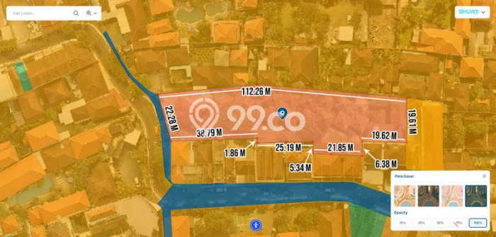 Lahan Kosong Dijual di Badung dengan Area 2610m2 Lahan Kosong Dijual di Badung dengan Area 2610m2