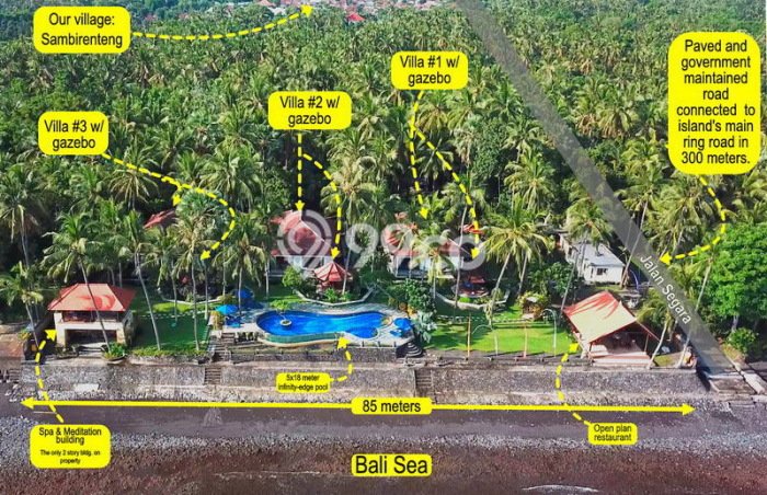 Dijual! Vila Kawasan , Luas 4250m2m², Lokasi Strategis Dijual! Vila Kawasan , Luas 4250m2m², Lokasi Strategis