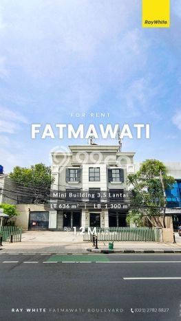 Unit Kantor Disewakan di Fatmawati di Area Ramai & Strategis Unit Kantor Disewakan di Fatmawati di Area Ramai & Strategis