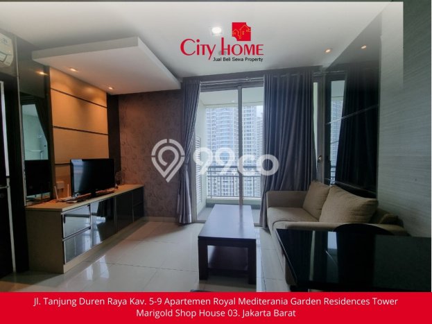 Apartemen Sewa 1 Kamar Murah Siap Huni di Jakarta Barat, Luas 44m2 Apartemen Sewa 1 Kamar Murah Siap Huni di Jakarta Barat, Luas 44m2