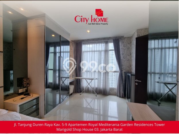 Apartemen Sewa 1 Kamar Murah Siap Huni di Jakarta Barat, Luas 44m2 Apartemen Sewa 1 Kamar Murah Siap Huni di Jakarta Barat, Luas 44m2
