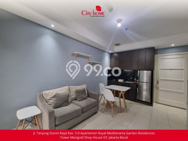 Apartemen Minimalis untuk Disewa, 2 Kamar di Jakarta Barat Apartemen Minimalis untuk Disewa, 2 Kamar di Jakarta Barat