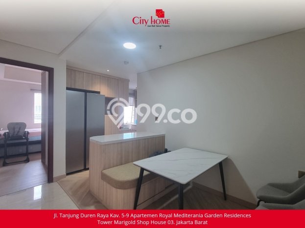 Hunian Apartemen Eksklusif untuk Dijual di Jakarta Barat dengan 3 BR & 2 Kamar Mandi Hunian Apartemen Eksklusif untuk Dijual di Jakarta Barat dengan 3 BR & 2 Kamar Mandi