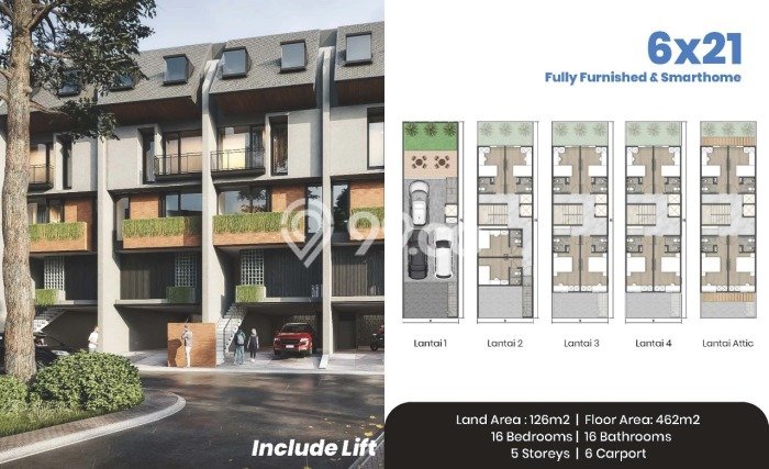 Kost Dijual di Dago dengan 10 KT dan Luas 272m2 Kost Dijual di Dago dengan 10 KT dan Luas 272m2