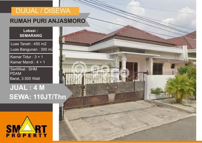 Jarang Ada! Rumah Kontrakan 3 Kamar Bagus Siap Huni Puri Anjasmoro Jarang Ada! Rumah Kontrakan 3 Kamar Bagus Siap Huni Puri Anjasmoro