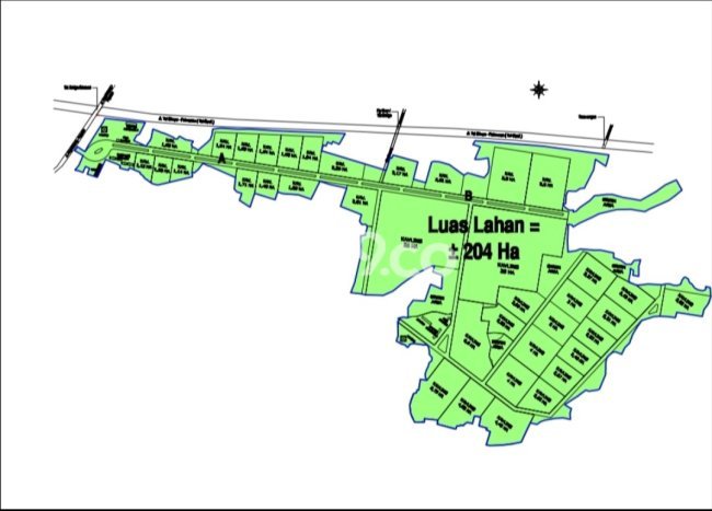Tanah Dijual Lokasi Cibogo, Subang dengan Luas Tanah 1.2e+06m2 dan Status - Tanah Dijual Lokasi Cibogo, Subang dengan Luas Tanah 1.2e+06m2 dan Status -