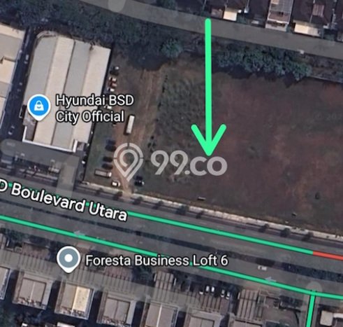 Lahan untuk Dijual di BSD Tangerang Selatan Luas 3855m2 Lahan untuk Dijual di BSD Tangerang Selatan Luas 3855m2