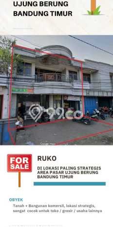 Unit Ruko Dijual di Bandung LT 454m2 & LB 804m2 Unit Ruko Dijual di Bandung LT 454m2 & LB 804m2