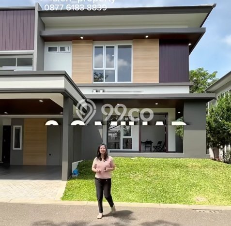 For Sale! Premium House LT 221m2 Desain Modern di BSD City For Sale! Premium House LT 221m2 Desain Modern di BSD City