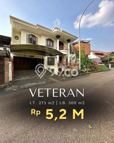 For Sale! Luxury House LT 275m2 Desain Elegan di Veteran For Sale! Luxury House LT 275m2 Desain Elegan di Veteran