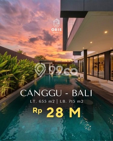 Kesempatan Emas Memiliki Rumah LT 655m2m² / LB 715m2m² di Jantung Kota Canggu, Badung Kesempatan Emas Memiliki Rumah LT 655m2m² / LB 715m2m² di Jantung Kota Canggu, Badung