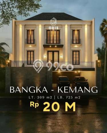 Rumah Elit LB 725m2 Siap Huni Desain Elegan di Bangka, Jakarta Selatan Rumah Elit LB 725m2 Siap Huni Desain Elegan di Bangka, Jakarta Selatan