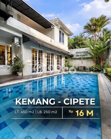 Hunian Mewah LB 250m2 Siap Huni Desain Elegan di Kemang, Jakarta Selatan Hunian Mewah LB 250m2 Siap Huni Desain Elegan di Kemang, Jakarta Selatan