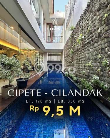 Dijual Rumah Luas Megah Dengan View Eksklusif di Cipete, Jakarta Selatan Dijual Rumah Luas Megah Dengan View Eksklusif di Cipete, Jakarta Selatan