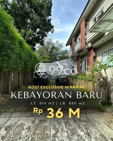 Investasi Kost di Kebayoran Baru Spesifikasi 16 KT & 16 KM Investasi Kost di Kebayoran Baru Spesifikasi 16 KT & 16 KM