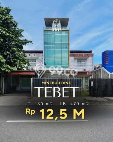 FOR SALE! Ruko di Tebet Jakarta Selatan, LT 135m2, LB 470m2 FOR SALE! Ruko di Tebet Jakarta Selatan, LT 135m2, LB 470m2