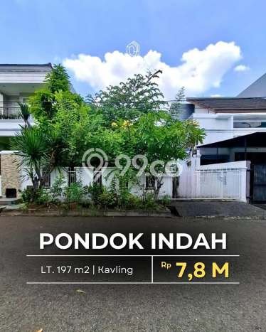 Tanah Dijual Lokasi Strategis di Jakarta Selatan dengan Luas 197m2 Tanah Dijual Lokasi Strategis di Jakarta Selatan dengan Luas 197m2