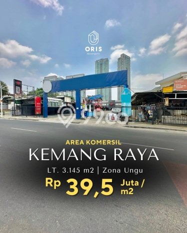 Lahan Dijual Lokasi Kemang, Jakarta Selatan dengan Luas Tanah 3145m2 dan Status - Lahan Dijual Lokasi Kemang, Jakarta Selatan dengan Luas Tanah 3145m2 dan Status -