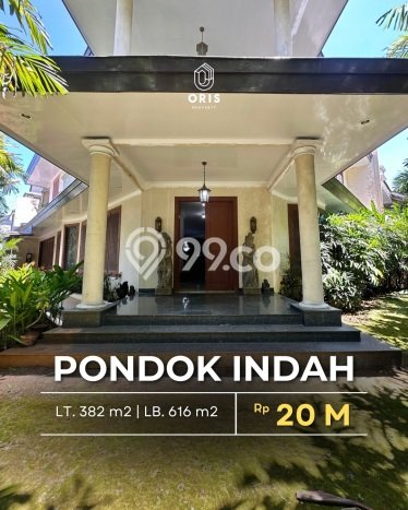 Jual Rumah Luas Megah Dengan View Eksklusif di Pondok Indah, Jakarta Selatan Jual Rumah Luas Megah Dengan View Eksklusif di Pondok Indah, Jakarta Selatan