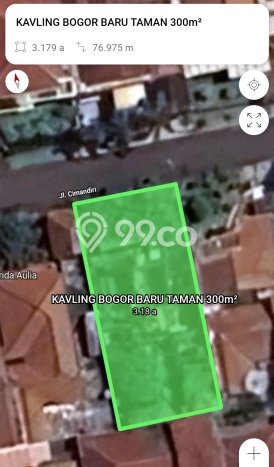 Tanah Komersial Dijual di Bogor Utara Bogor 300m2 Tanah Komersial Dijual di Bogor Utara Bogor 300m2