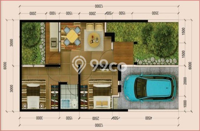 PROMO SPESIAL! Rumah Ready Stock di Cimahi, Bandung, LT 72m2m² LB 36m2m² PROMO SPESIAL! Rumah Ready Stock di Cimahi, Bandung, LT 72m2m² LB 36m2m²