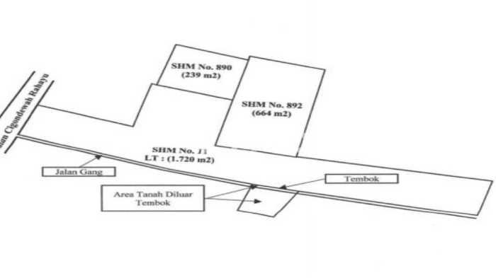 Untuk Dijual Tanah di Bandung, Luas 2623m2 SHM Untuk Dijual Tanah di Bandung, Luas 2623m2 SHM