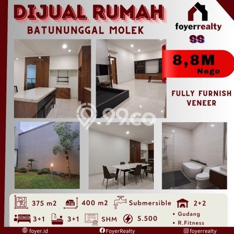 Rumah Strategis dengan Luas Tanah 375m2m² di Kawasan Batununggal, Bandung Rumah Strategis dengan Luas Tanah 375m2m² di Kawasan Batununggal, Bandung
