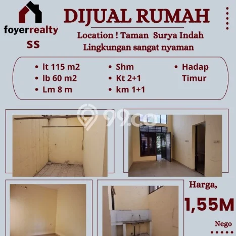 Rumah Minimalis 3 KT di Soekarno Hatta Bandung Rumah Minimalis 3 KT di Soekarno Hatta Bandung