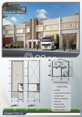 Untuk Dijual Gudang di Periuk Tangerang LT 369m2 / LB 369m2 Untuk Dijual Gudang di Periuk Tangerang LT 369m2 / LB 369m2