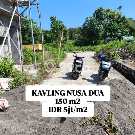 Kavling Tanah untuk Dijual di Nusa Dua, Badung, Luas 144m2 Kavling Tanah untuk Dijual di Nusa Dua, Badung, Luas 144m2
