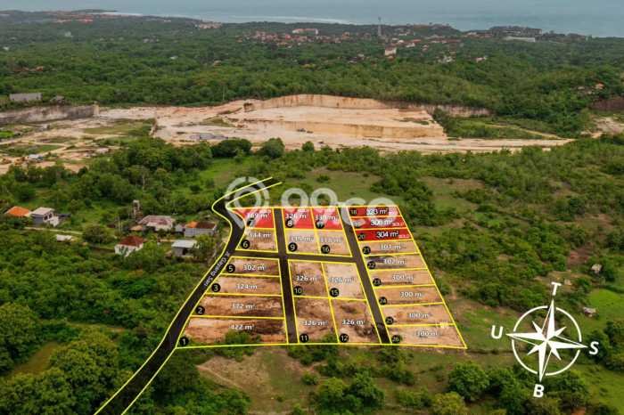 Dijual Tanah 326m2 di Kutuh, Badung Dijual Tanah 326m2 di Kutuh, Badung