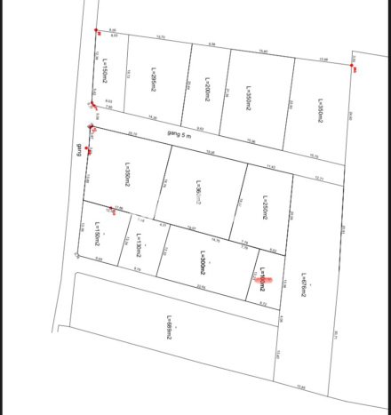 Untuk Dijual Tanah di Denpasar, Luas 100m2 SHM Untuk Dijual Tanah di Denpasar, Luas 100m2 SHM