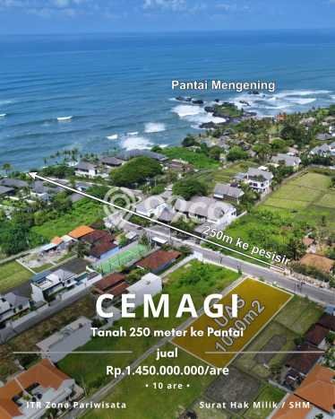 Tanah Area Potensial di Cemagi, Luas 1000m2m², Cocok untuk Bisnis Tanah Area Potensial di Cemagi, Luas 1000m2m², Cocok untuk Bisnis