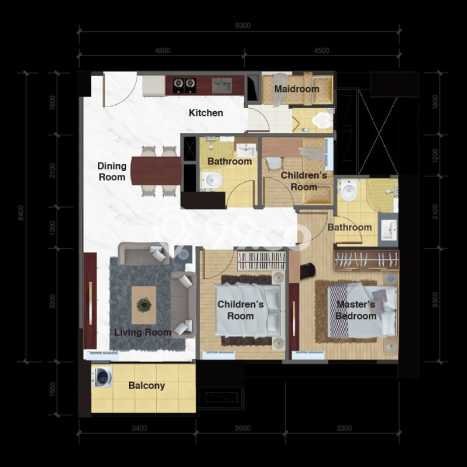 Apartemen Terawat Dijual di Tangerang Spesifikasi 4 KT, 3 KM Apartemen Terawat Dijual di Tangerang Spesifikasi 4 KT, 3 KM