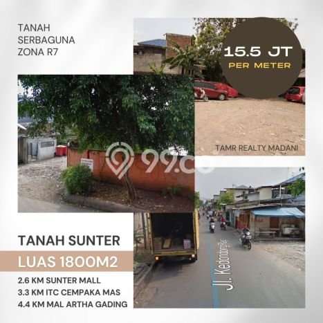 Dijual Tanah Lokasi Ancol, Jakarta Utara Seluas 1800m2 Dijual Tanah Lokasi Ancol, Jakarta Utara Seluas 1800m2