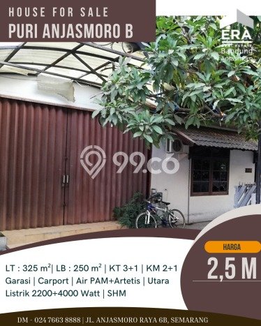 Rumah Minimalis 3 KT di Puri Anjasmoro Semarang Unfurnished Rumah Minimalis 3 KT di Puri Anjasmoro Semarang Unfurnished