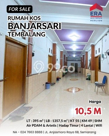 Rumah Kost Dijual Lokasi Tembalang, Semarang, 55 Kamar Tidur, 49 Kamar Mandi, 1357m2 Rumah Kost Dijual Lokasi Tembalang, Semarang, 55 Kamar Tidur, 49 Kamar Mandi, 1357m2