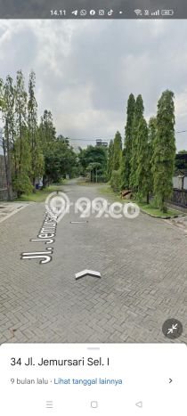 Tanah Kavling Dijual di Jemursari, Surabaya dengan Luas Tanah 622m2 Tanah Kavling Dijual di Jemursari, Surabaya dengan Luas Tanah 622m2