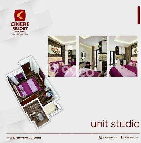 Apartemen Terjangkau di Cinere Depok dengan 1 KT & 1 KM Apartemen Terjangkau di Cinere Depok dengan 1 KT & 1 KM