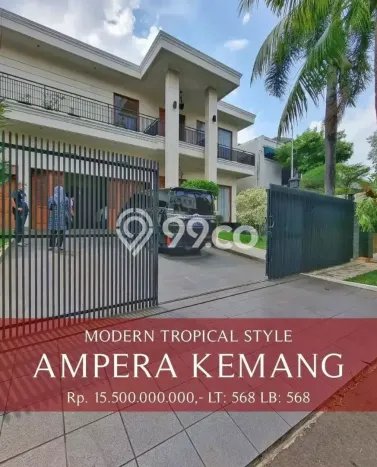 Hunian Eksklusif Siap Huni LT 568m2 di Cilandak, Jakarta Selatan Hunian Eksklusif Siap Huni LT 568m2 di Cilandak, Jakarta Selatan