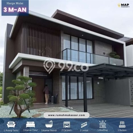 Siap Huni Hunian Elit 4 Kamar di Makassar Dekat ke Mana Saja Siap Huni Hunian Elit 4 Kamar di Makassar Dekat ke Mana Saja