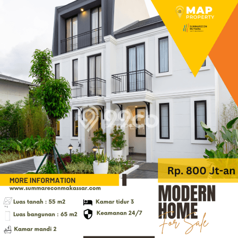 Dijual Cepat Rumah Bagus Siap Huni LB 64m2 di Biring Kanaya, Makassar Dijual Cepat Rumah Bagus Siap Huni LB 64m2 di Biring Kanaya, Makassar